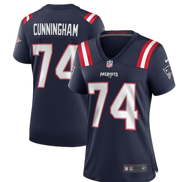 Women's Korey Cunningham Navy Player Limited Team Jersey