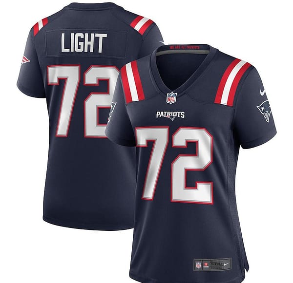 Women's Matt Light Navy Retired Player Limited Team Jersey