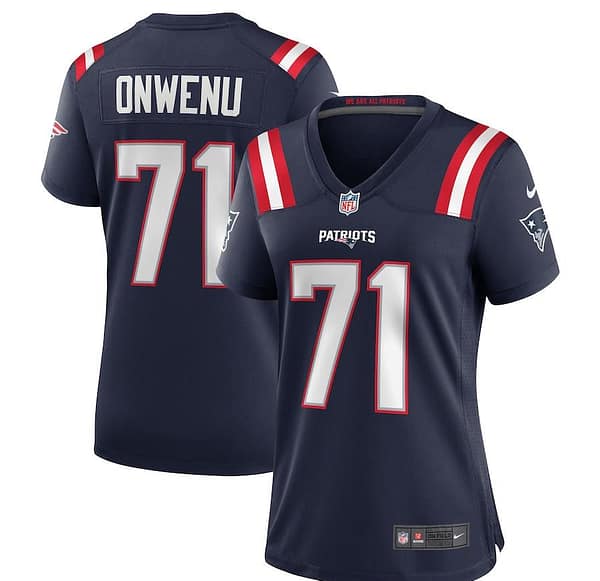 Women's Mike Onwenu Navy Player Limited Team Jersey