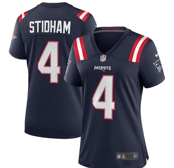 Women's Jarrett Stidham Navy Player Limited Team Jersey