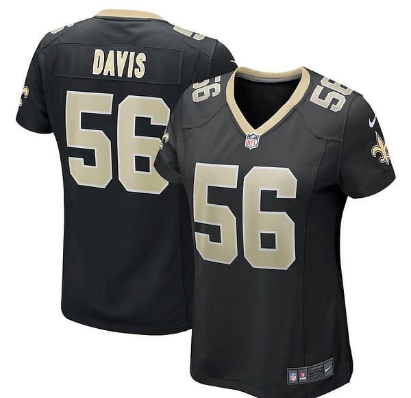 Women's Demario Davis Black Player Limited Team Jersey