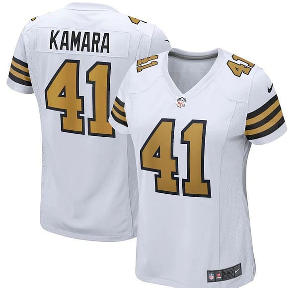 Women's Alvin Kamara White Alternate Player Limited Team Jersey