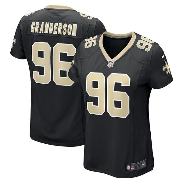 Women's Carl Granderson Black Player Limited Team Jersey