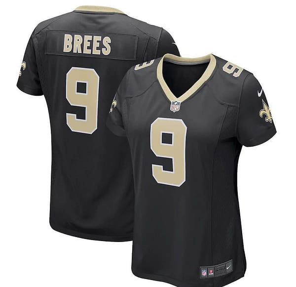 Women's Drew Brees Black Player Limited Team Jersey