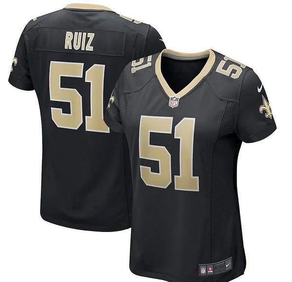 Women's Cesar Ruiz Black Player Limited Team Jersey