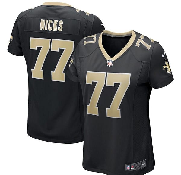 Women's Carl Nicks Black Retired Player Limited Team Jersey