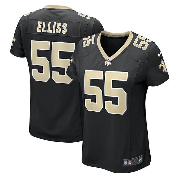 Women's Kaden Elliss Black Player Limited Team Jersey