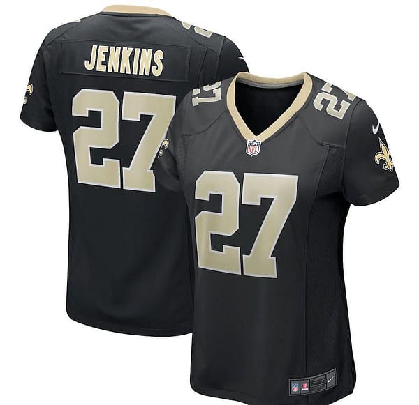 Women's Malcolm Jenkins Black Player Limited Team Jersey