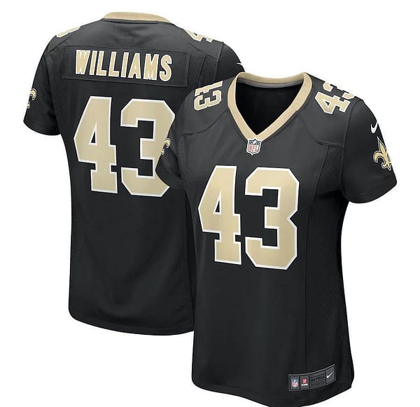 Women's Marcus Williams Black Player Limited Team Jersey