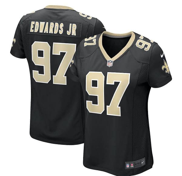 Women's Mario Edwards Jr. Black Player Limited Team Jersey