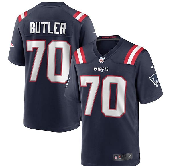 Men's Adam Butler Navy Player Limited Team Jersey
