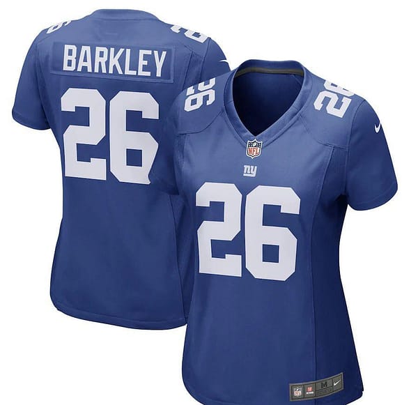 Women's Saquon Barkley Royal Player Limited Team Jersey