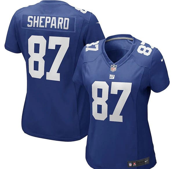 Women's Sterling Shepard Blue Player Limited Team Jersey