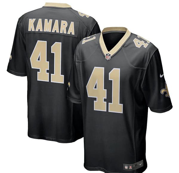 Men's Alvin Kamara Black Player Limited Team Jersey