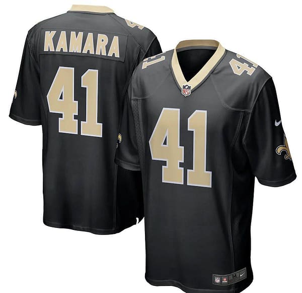Men's Alvin Kamara Black Player Limited Team Jersey