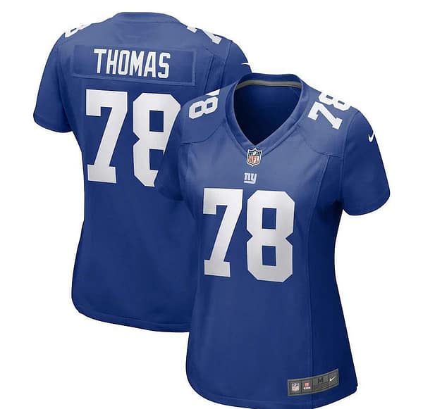 Women's Andrew Thomas Royal Player Limited Team Jersey