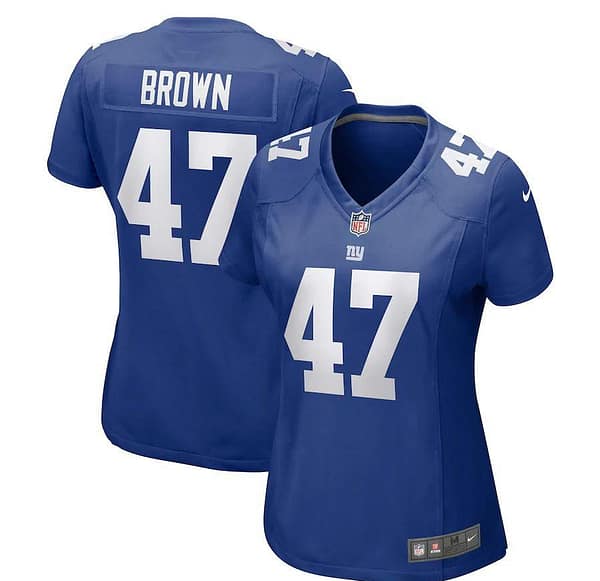 Women's Cam Brown Royal Player Limited Team Jersey