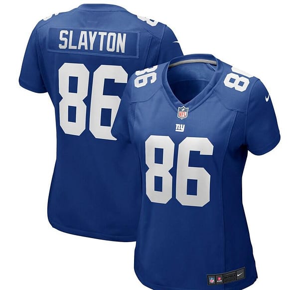 Women's Darius Slayton Blue Player Limited Team Jersey