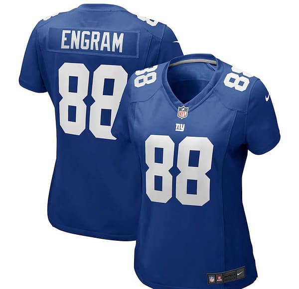 Women's Evan Engram Blue Player Limited Team Jersey