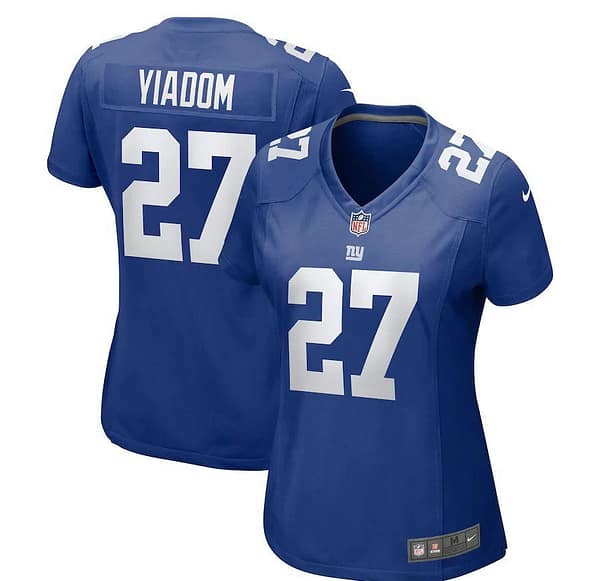 Women's Isaac Yiadom Royal Player Limited Team Jersey