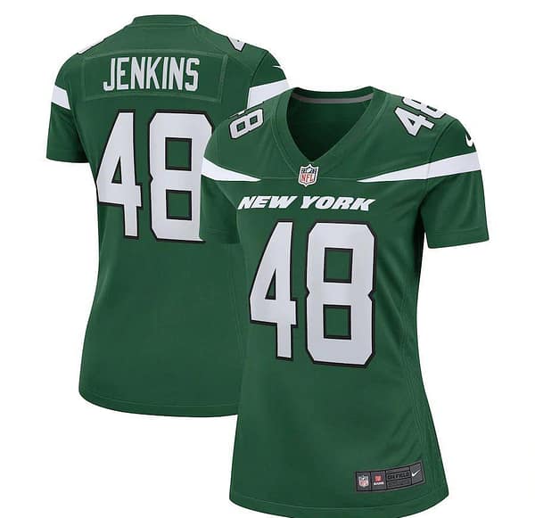 Women's Jordan Jenkins Gotham Green Player Limited Team Jersey