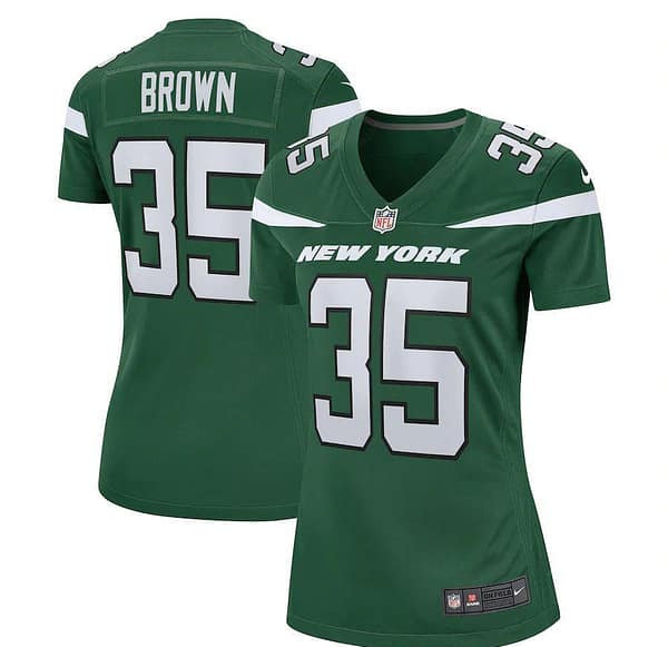 Women's Kyron Brown Gotham Green Player Limited Team Jersey
