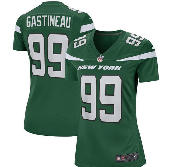 Women's Mark Gastineau Gotham Green Retired Player Limited Team Jersey