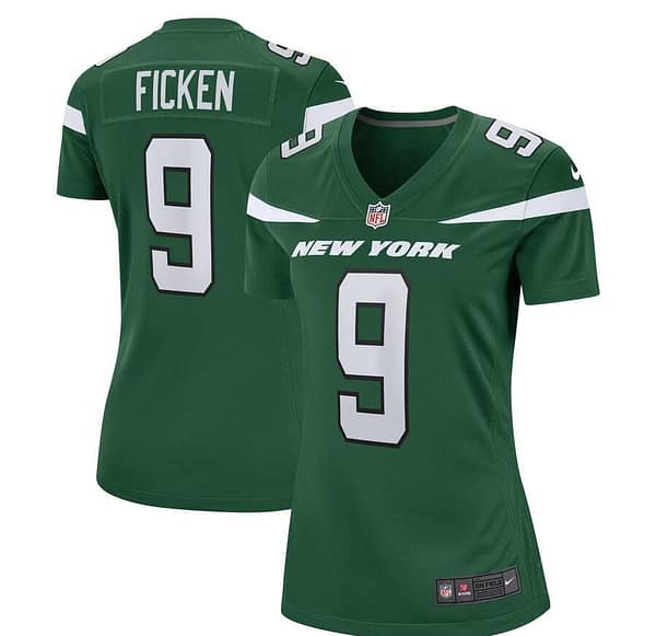 Women's Sam Ficken Gotham Green Player Limited Team Jersey