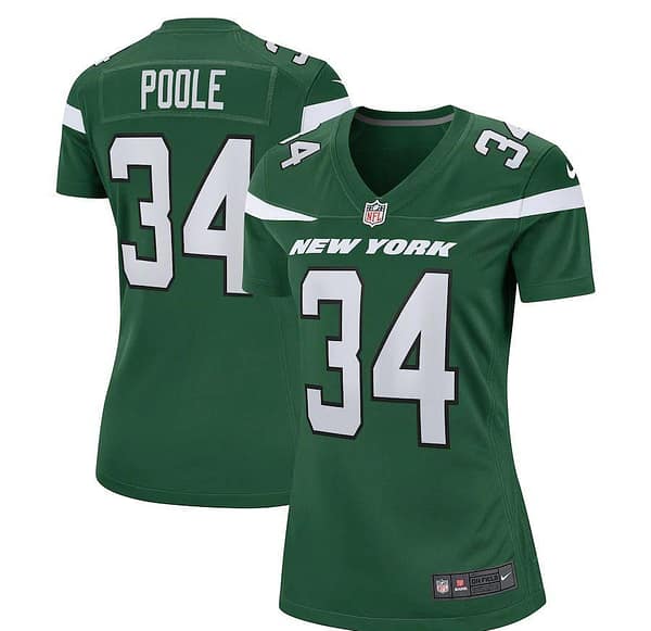 Women's Brian Poole Gotham Green Player Limited Team Jersey