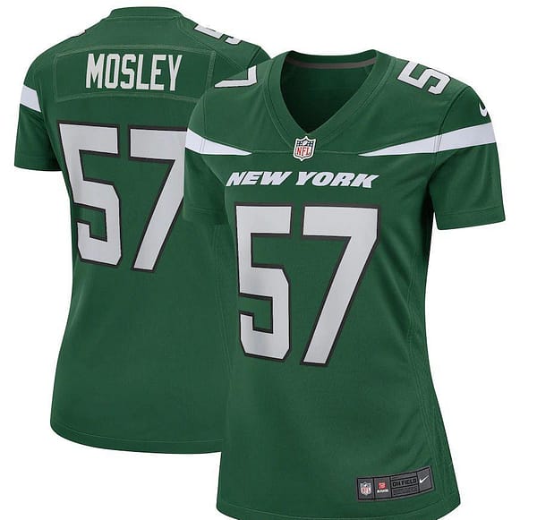 Women's C.J. Mosley Gotham Green Player Limited Team Jersey