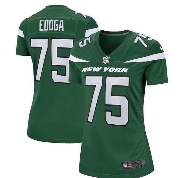 Women's Chuma Edoga Gotham Green Player Limited Team Jersey