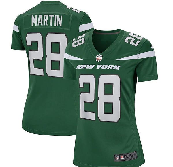 Women's Curtis Martin Gotham Green Retired Player Limited Team Jersey