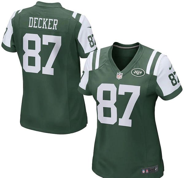 Women's Eric Decker Green Player Limited Team Jersey