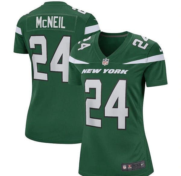 Women's Freeman McNeil Gotham Green Retired Player Limited Team Jersey