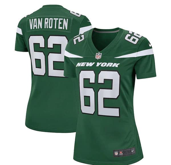 Women's Greg Van Roten Gotham Green Player Limited Team Jersey