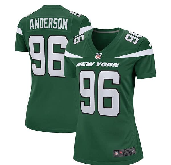 Women's Henry Anderson Gotham Green Player Limited Team Jersey