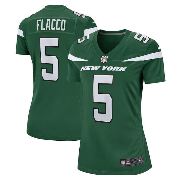 Women's Joe Flacco Gotham Green Player Limited Team Jersey