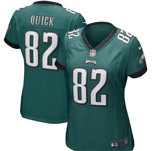 Women's Mike Quick Midnight Green Retired Player Limited Team Jersey