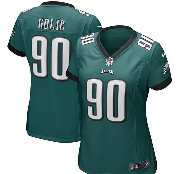 Women's Mike Golic Midnight Green Retired Player Limited Team Jersey
