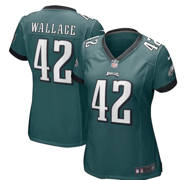 Women's K'Von Wallace Midnight Green Player Limited Team Jersey