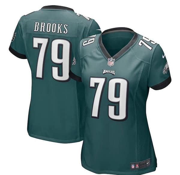 Women's Brandon Brooks Midnight Green Player Limited Team Jersey