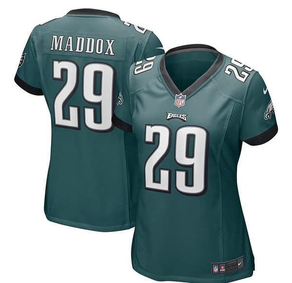 Women's Avonte Maddox Midnight Green Player Limited Team Jersey