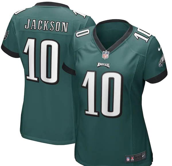 Women's DeSean Jackson Green Player Limited Team Jersey