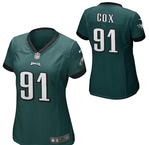 Women's Fletcher Cox Midnight Green Player Limited Team Jersey