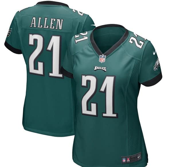 Women's Eric Allen Midnight Green Retired Player Limited Team Jersey
