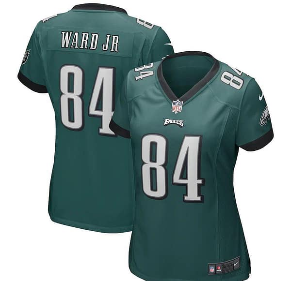 Women's Greg Ward Jr. Green Player Limited Team Jersey