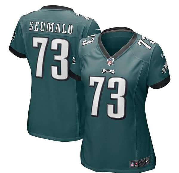 Women's Isaac Seumalo Midnight Green Player Limited Team Jersey