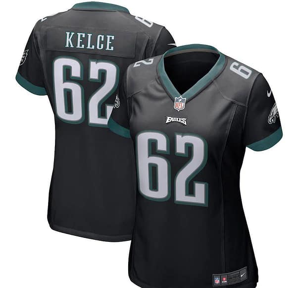 Women's Jason Kelce Black Player Limited Team Jersey