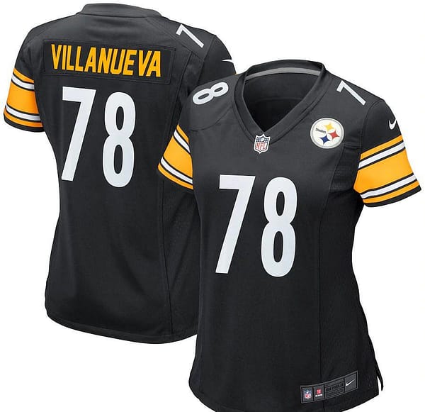 Women's Alejandro Villanueva Black Player Limited Team Jersey