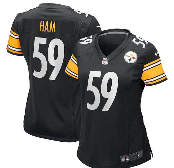 Women's Jack Ham Black Retired Player Limited Team Jersey